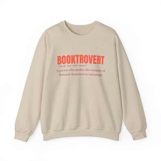 Booktrovert Crewneck Sweatshirt