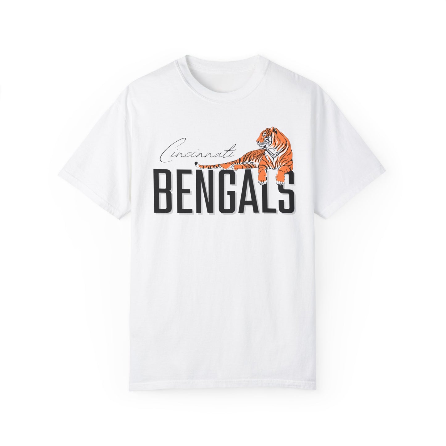 Cincinnati Bengals Tiger- Comfort Colors T-shirt