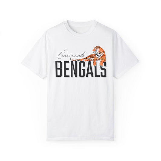 Cincinnati Bengals Tiger- Comfort Colors T-shirt