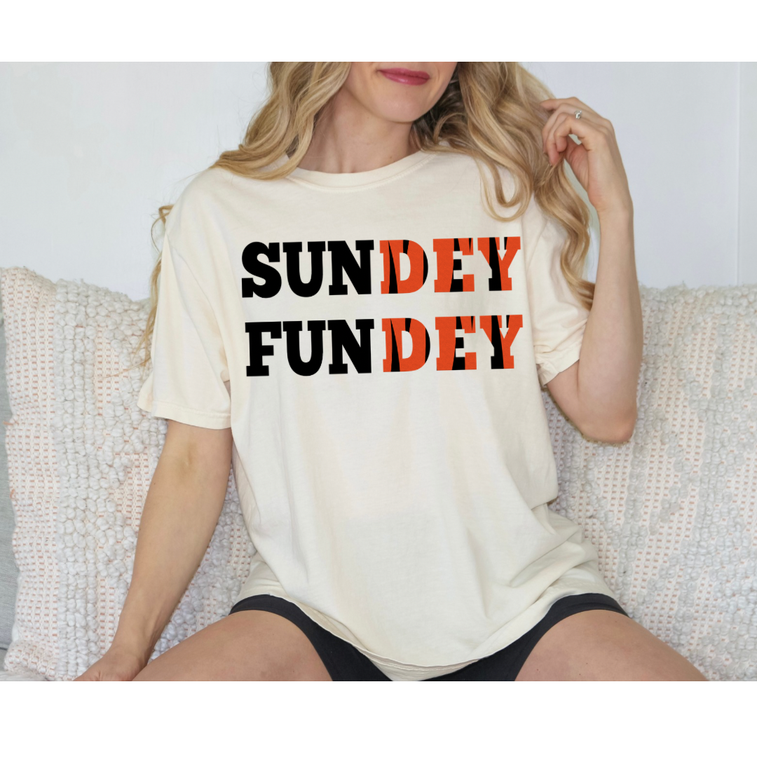 sundey fundey tshirt