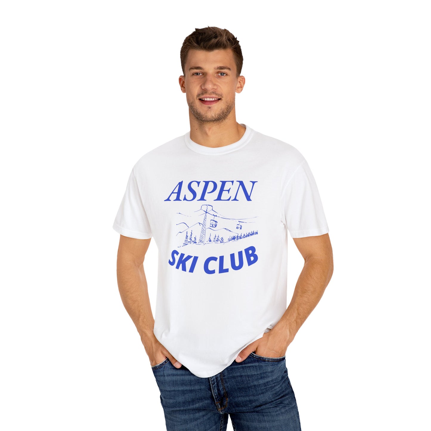 Aspen Ski Club- Comfort Colors T-shirt