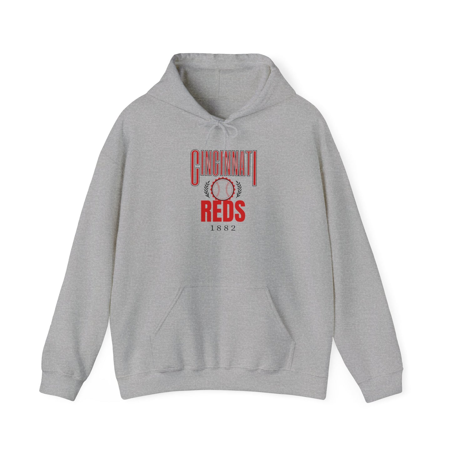 Cincinnati Reds 1882- Hooded Sweatshirt