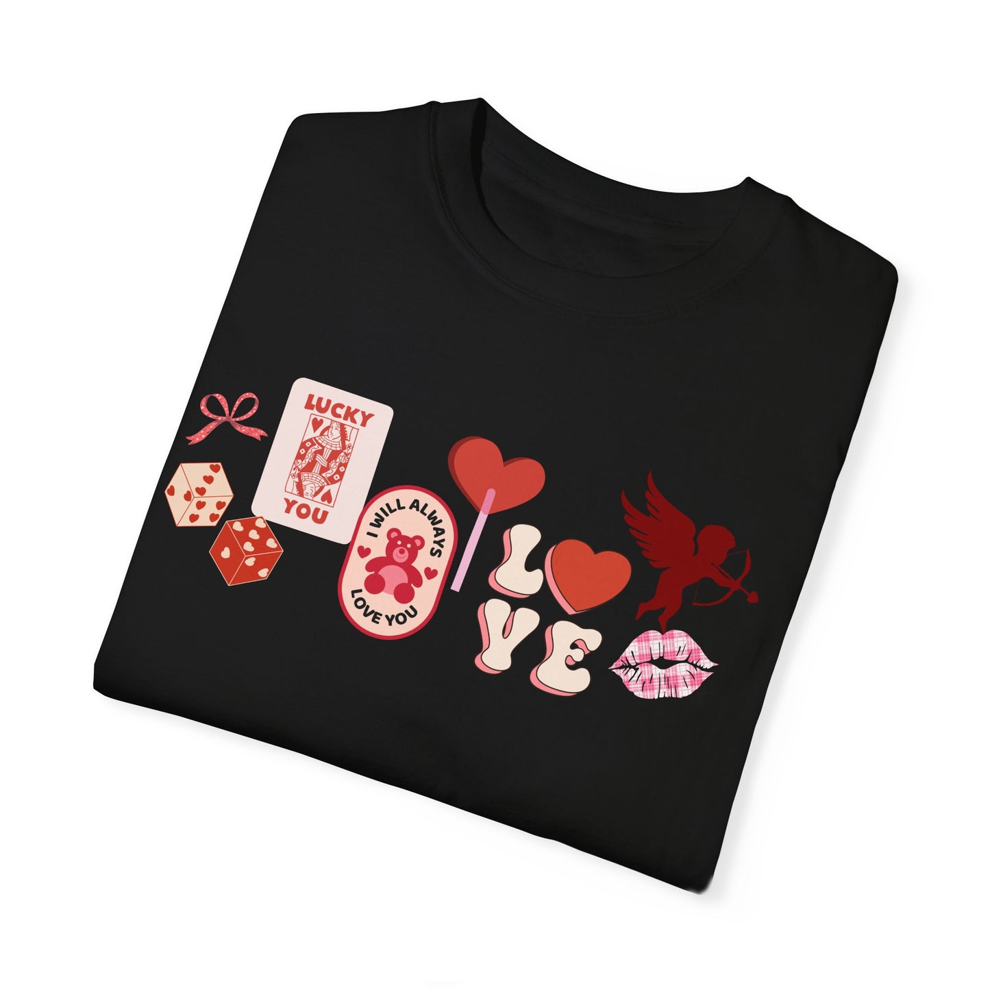 Cupid Collage- Comfort Colors T-shirt