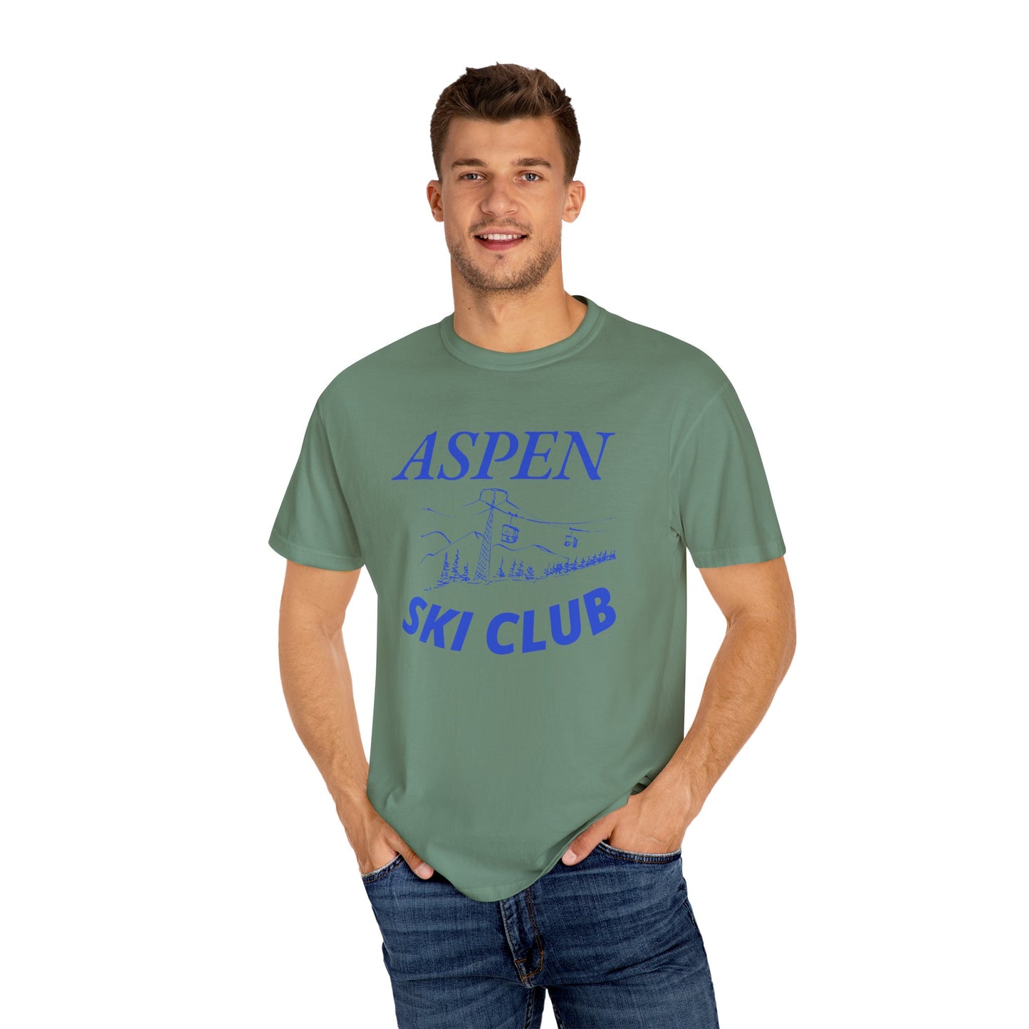 Aspen Ski Club- Comfort Colors T-shirt