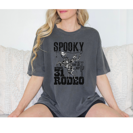 spooky rodeo tshirt