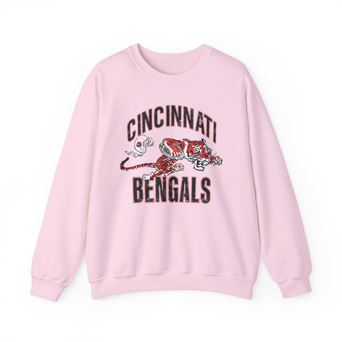 Vintage Bengals Mascot- Crewneck Sweatshirt