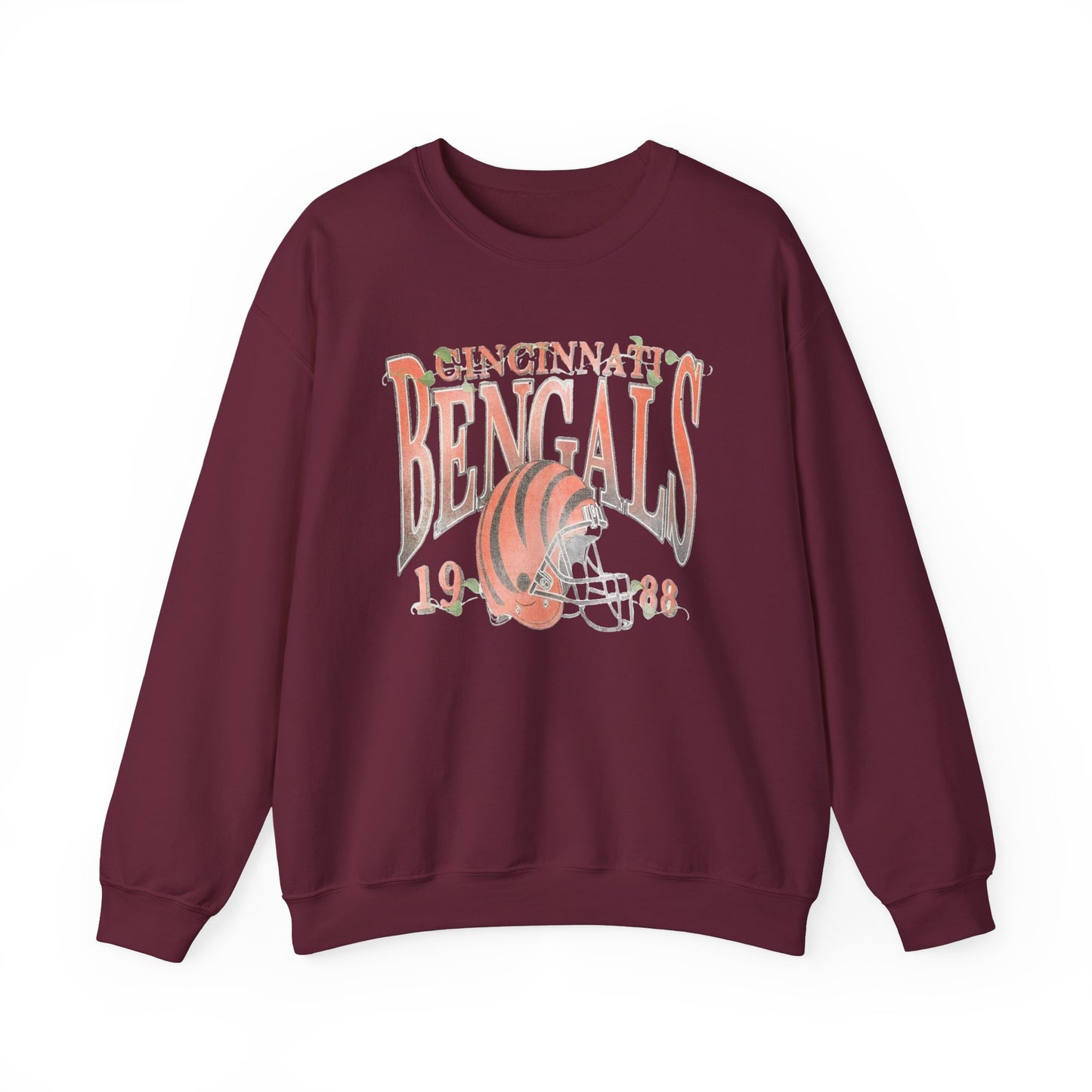 vintage bengals 1988- Crewneck Sweatshirt