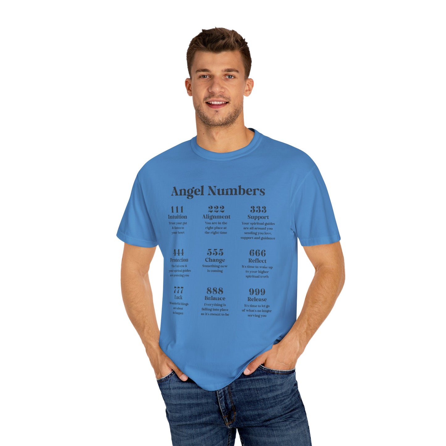 Angel Numbers- Comfort Colors T-shirt