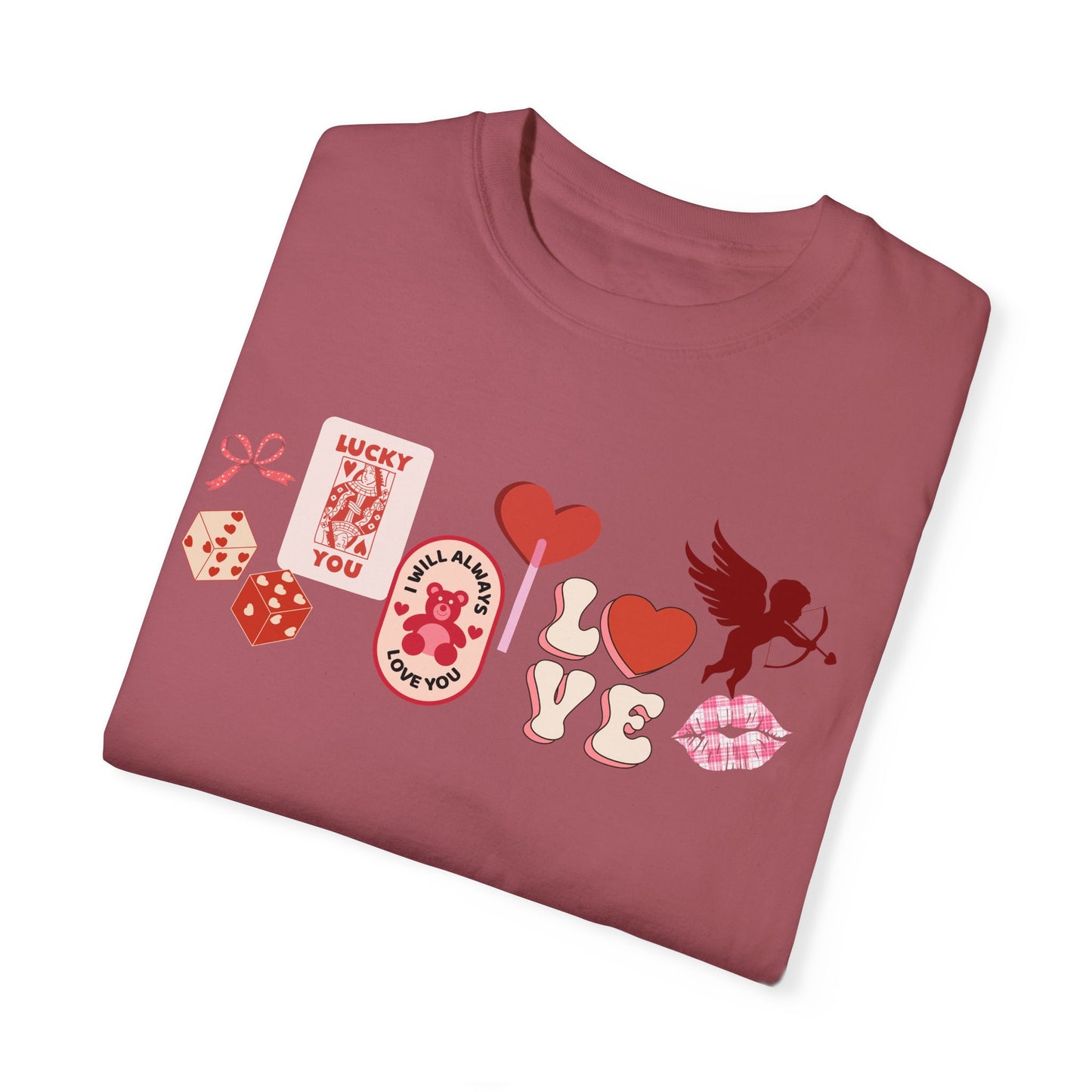 Cupid Collage- Comfort Colors T-shirt