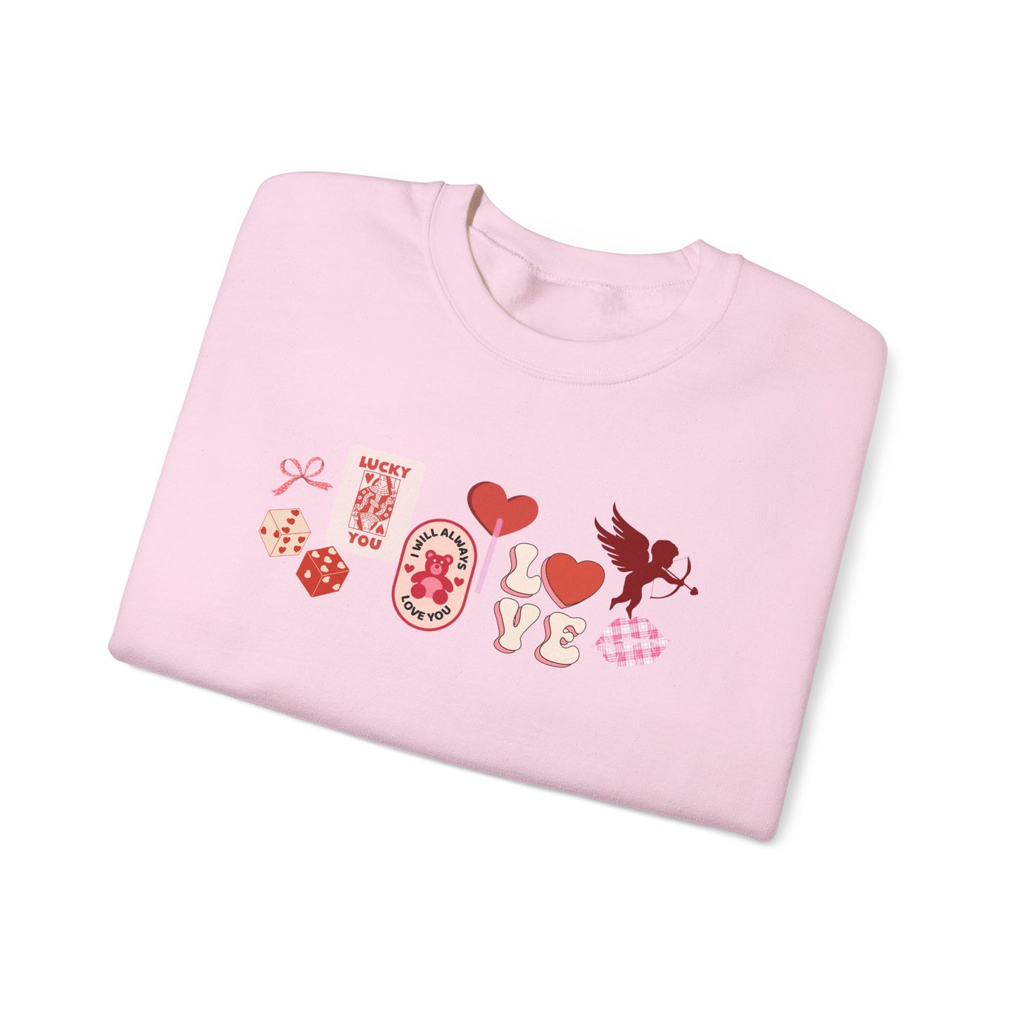 Cupid Collage- Crewneck Sweatshirt