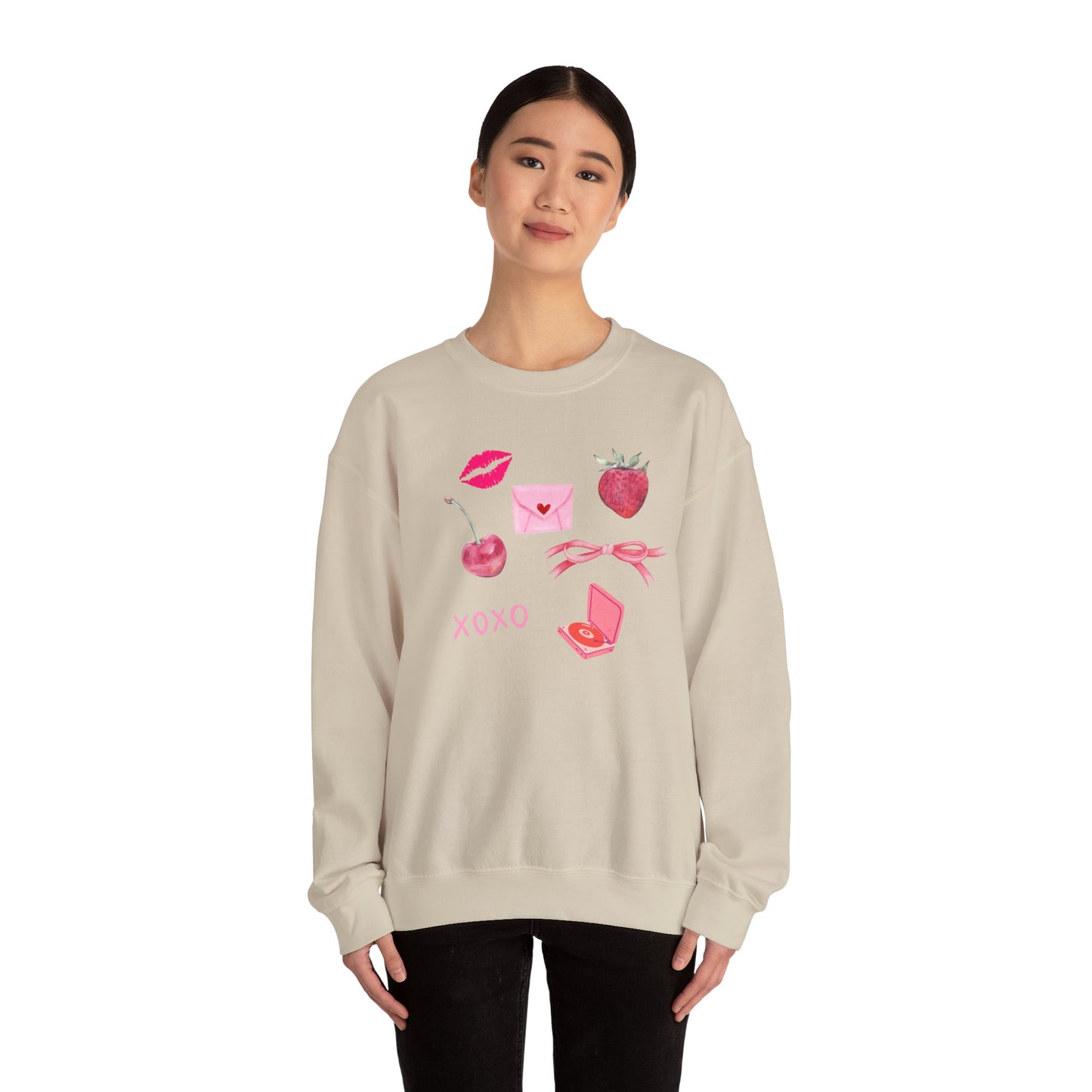 All The Pink- Crewneck Sweatshirt