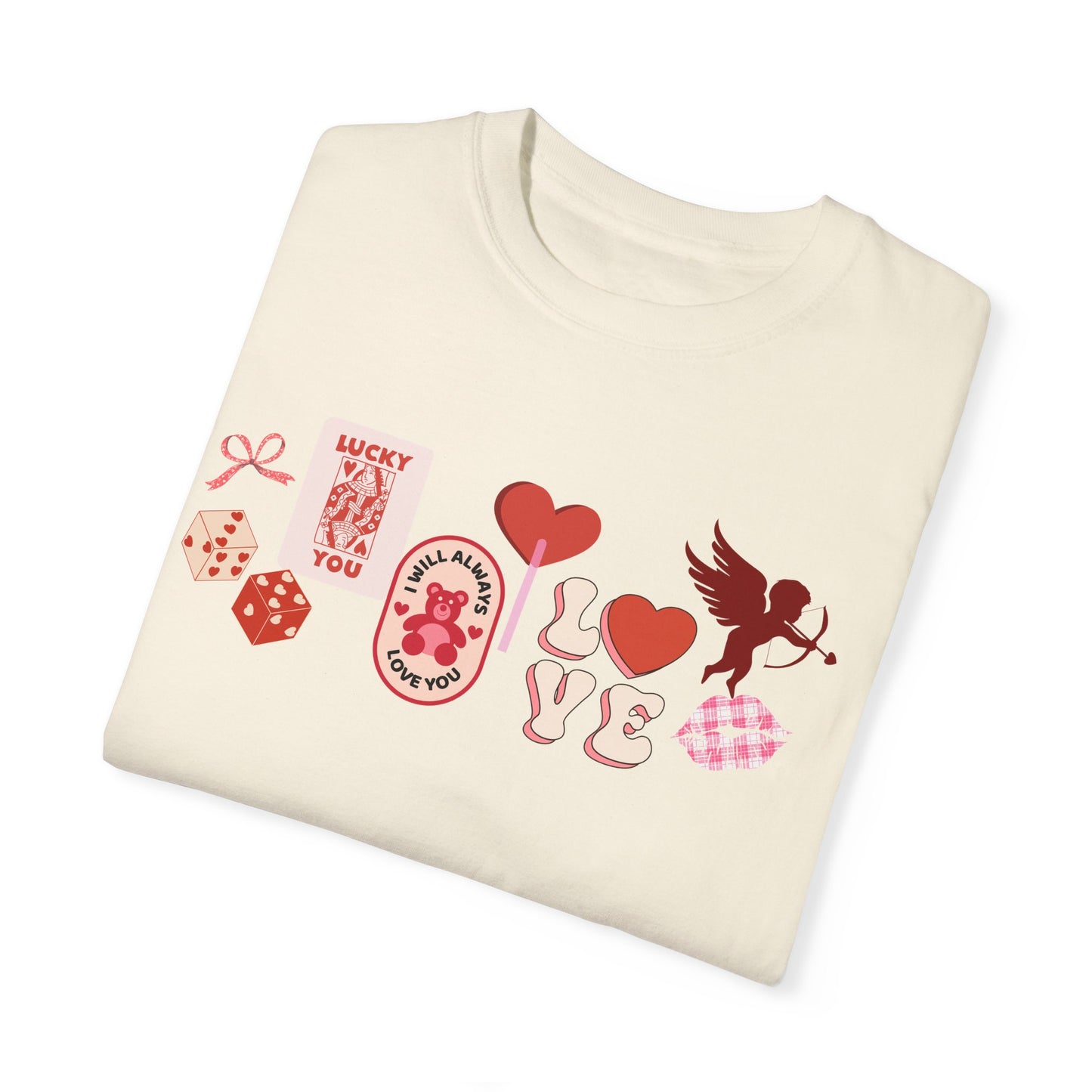 Cupid Collage- Comfort Colors T-shirt