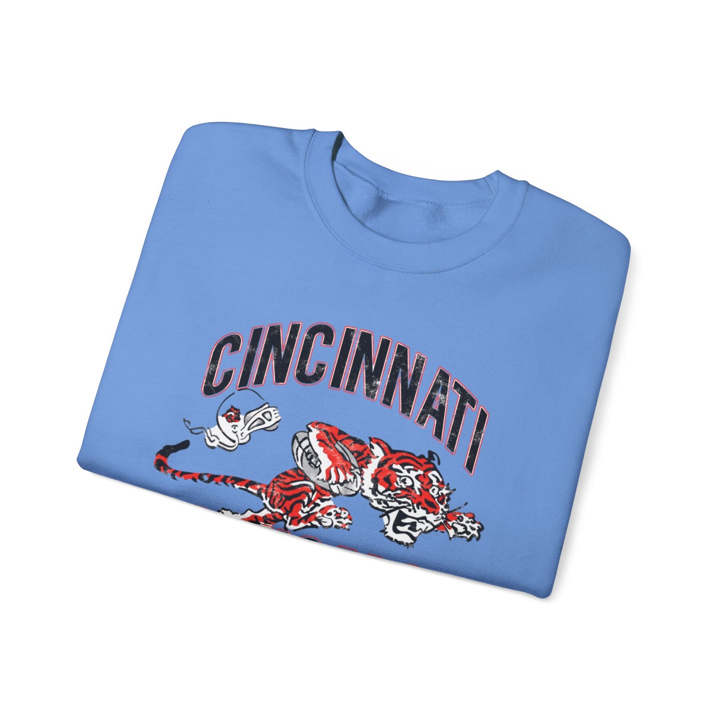 Vintage Bengals Mascot- Crewneck Sweatshirt