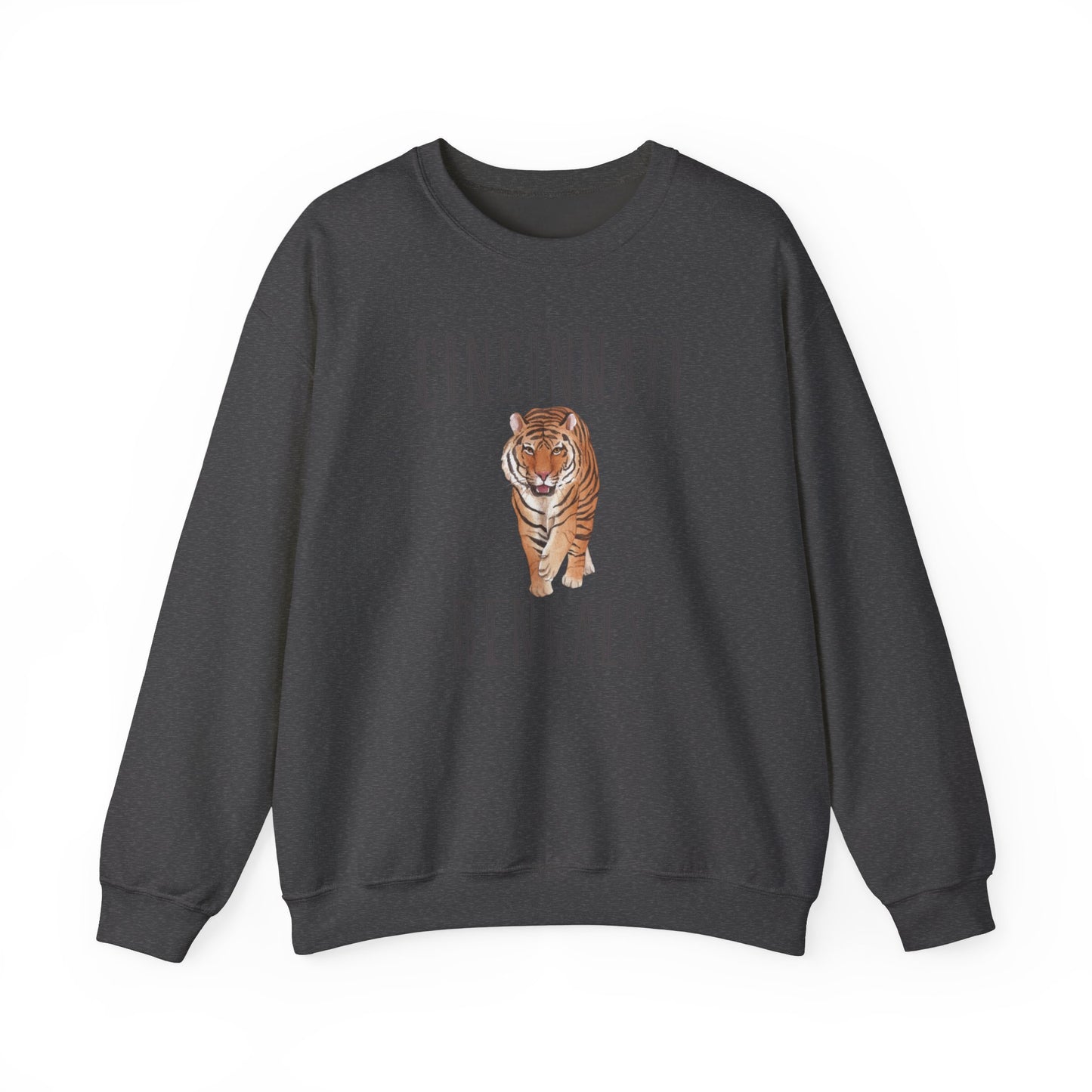 Cincy Bengals Tiger- Crewneck Sweatshirt