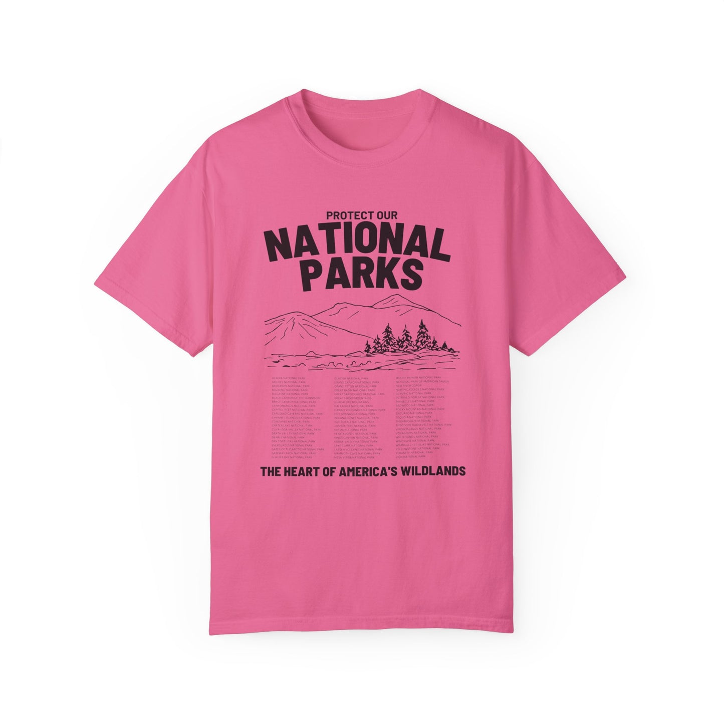 National Parks- Comfort Colors T-shirt