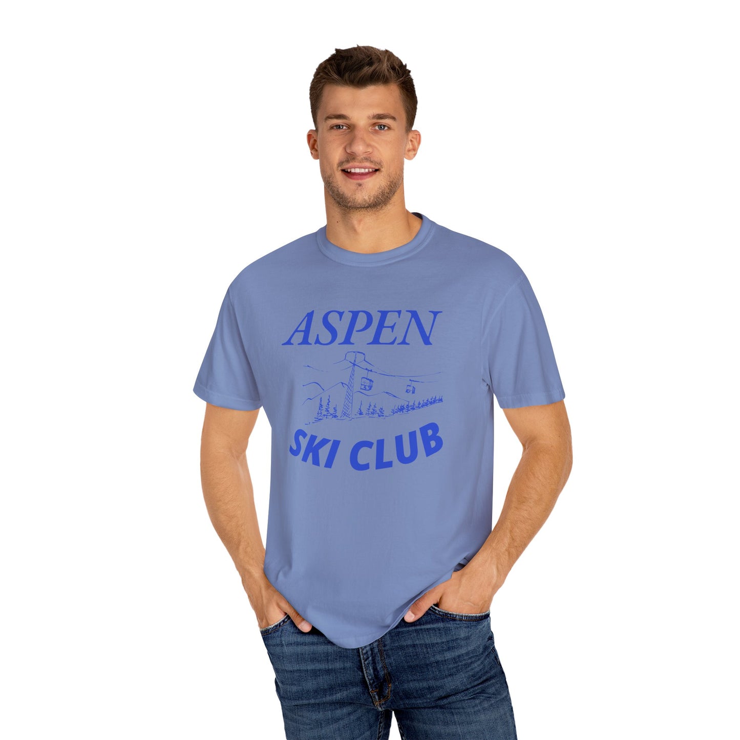 Aspen Ski Club- Comfort Colors T-shirt