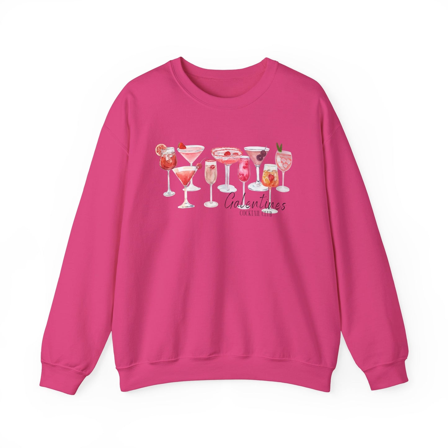 Galentines Cocktail Club - Crewneck Sweatshirt