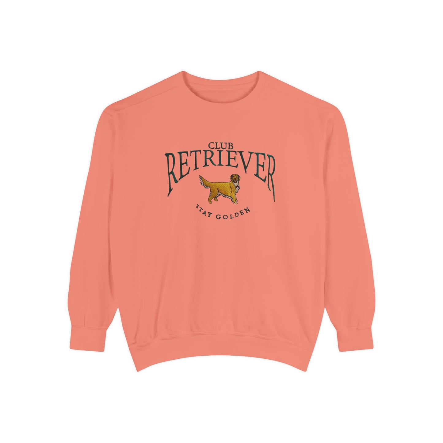 Club Retriever- Comfort Colors Garment-Dyed Sweatshirt