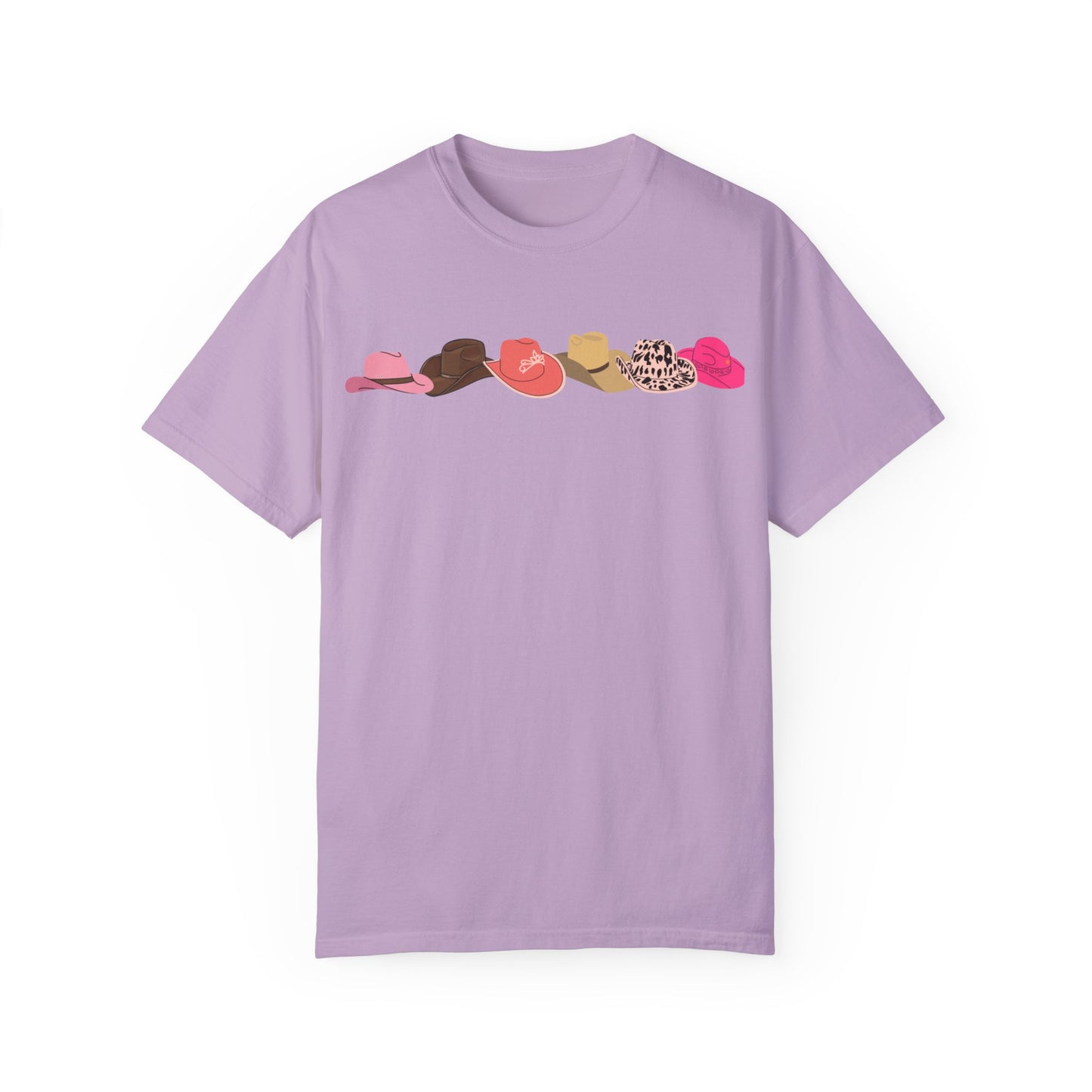 Cowgirl Hats- Comfort Colors T-shirt