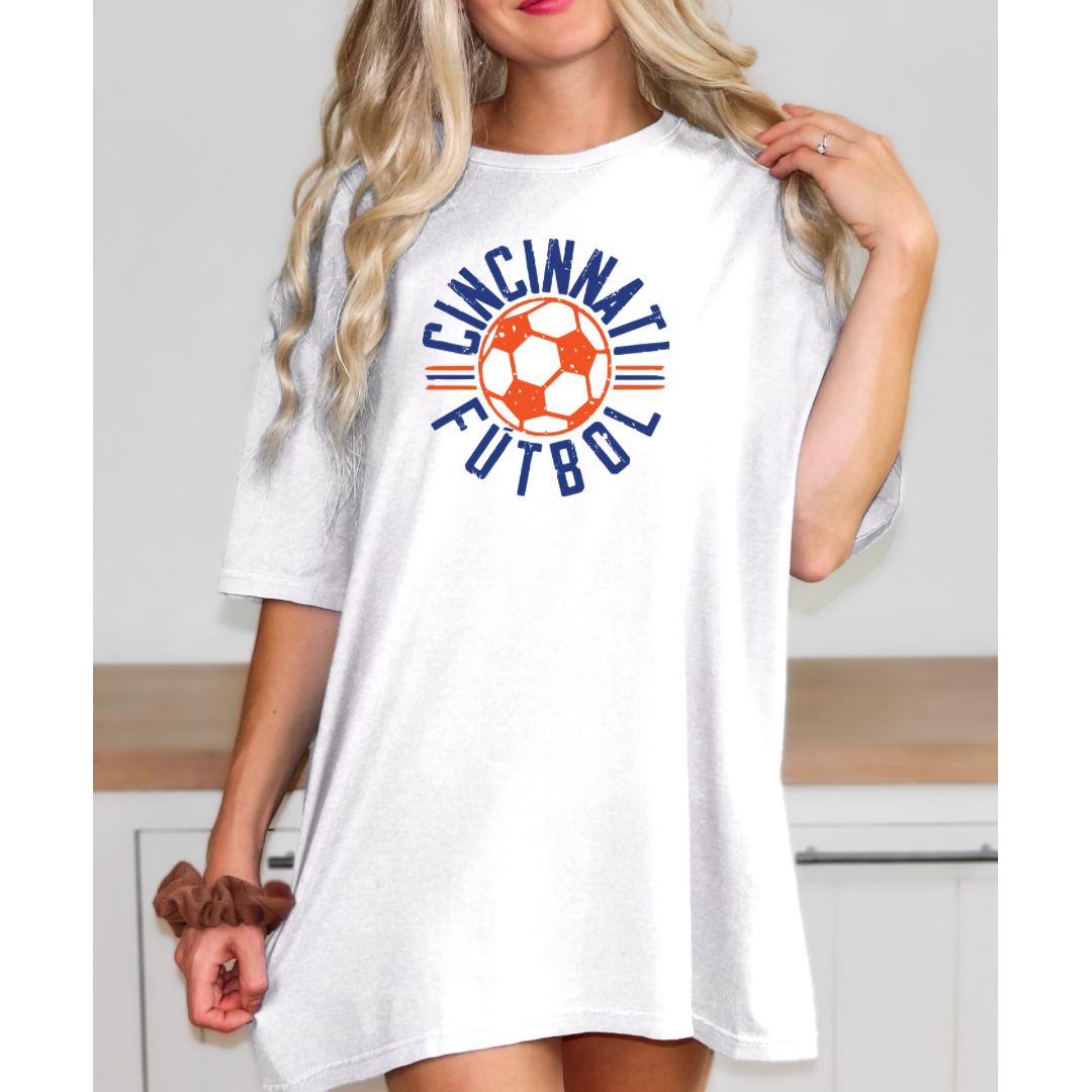 cincinnati futbol tshirt