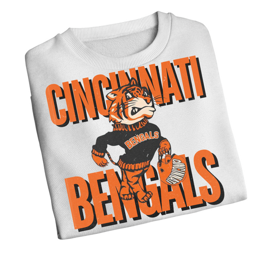 bengals vintage mascot