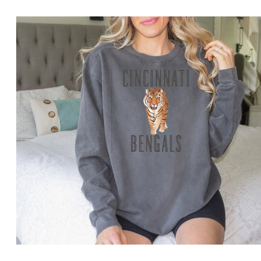 cincy tiger crewneck