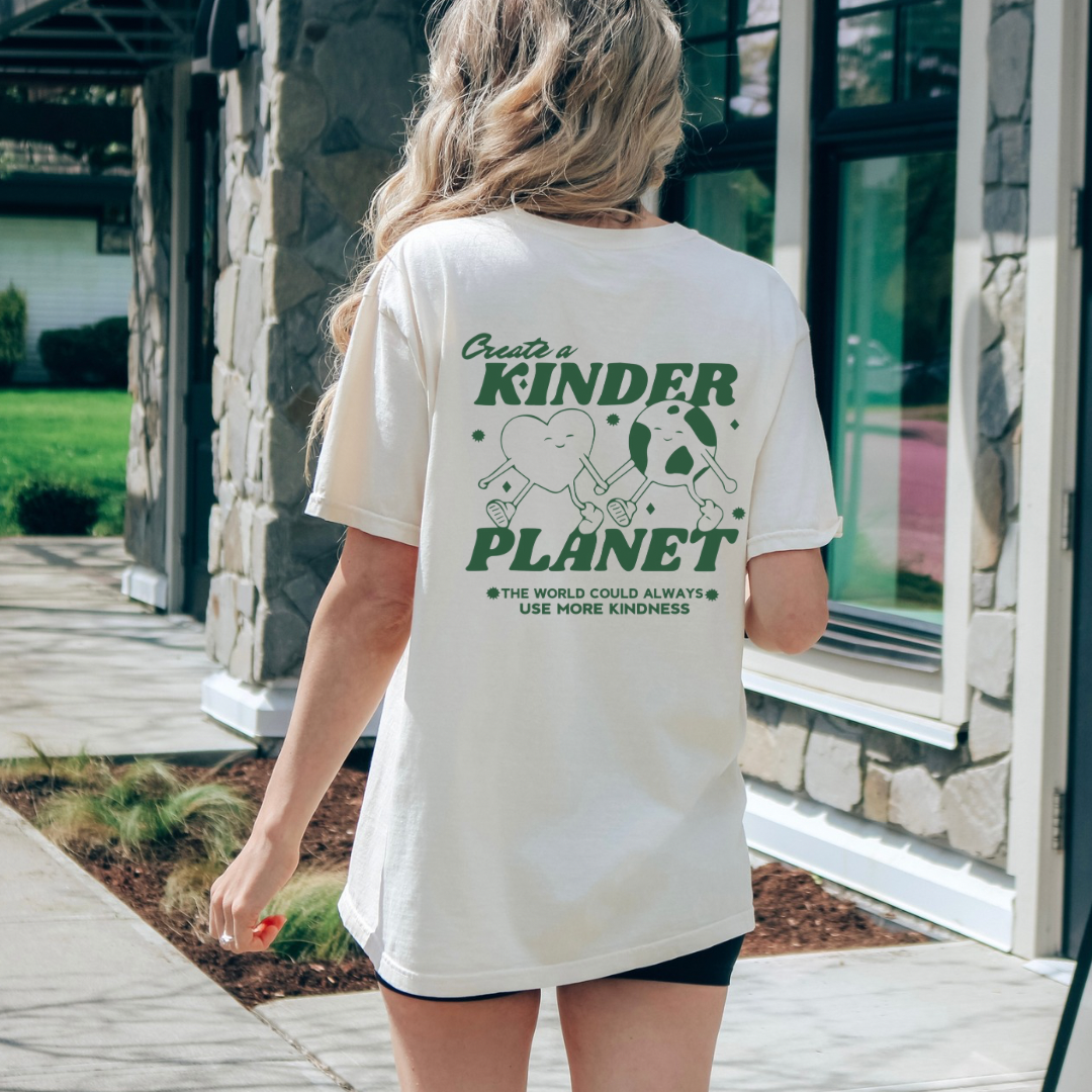 kinder planet tshirt