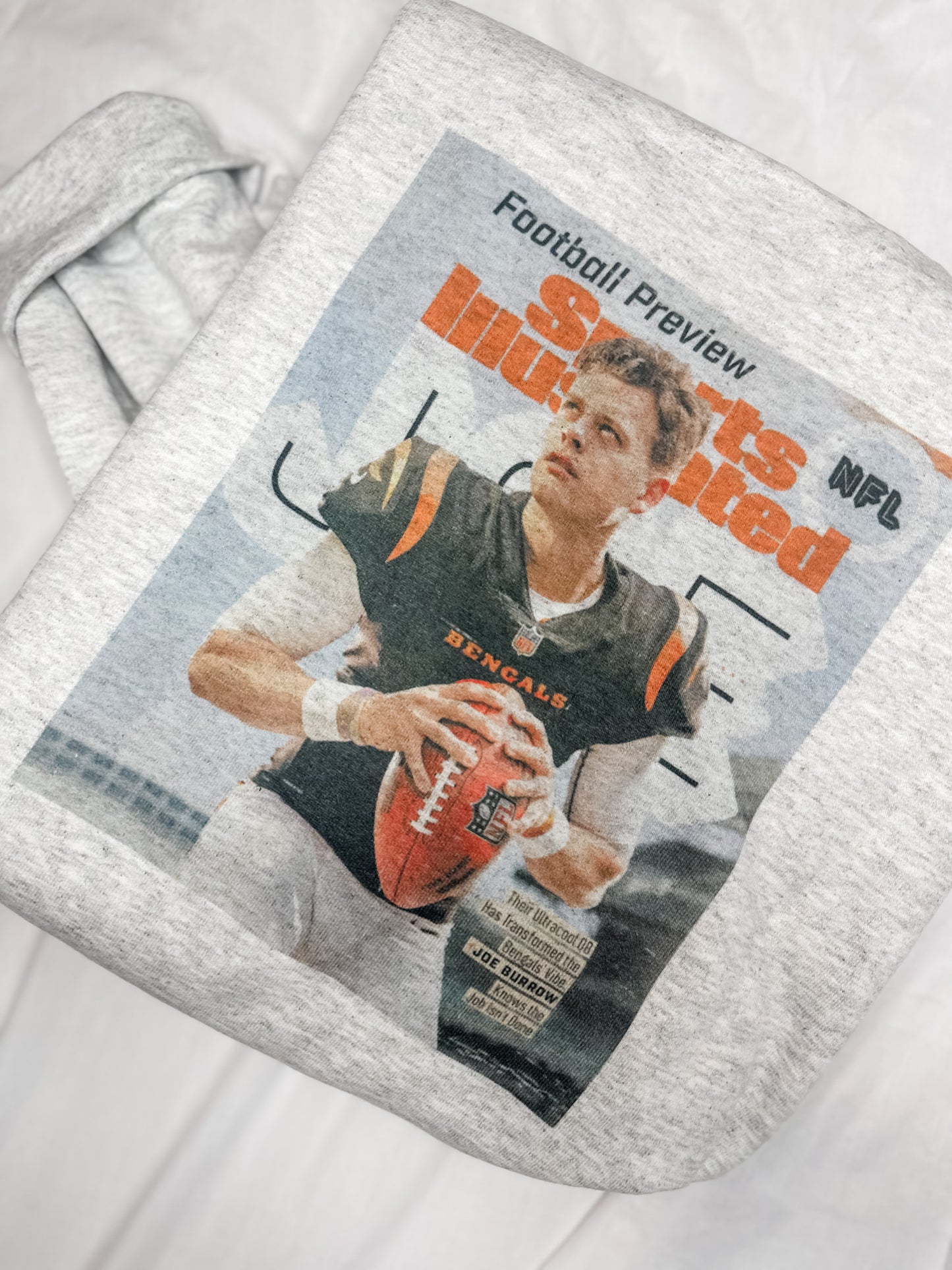 sports magazine burrow